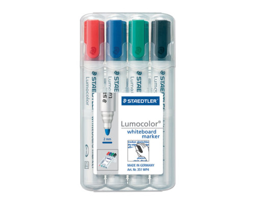 Набор маркеров Staedtler для белой доски, Staedtler, 150691