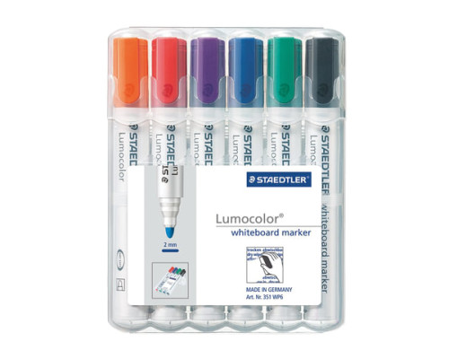 Набор маркеров Staedtler для белой доски, Staedtler, 151011