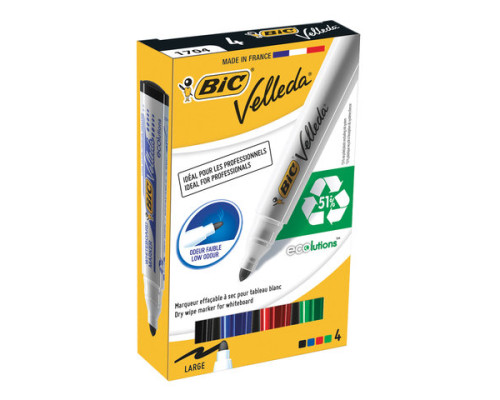 Набор маркеров Bic для белой доски, Bic, 151563