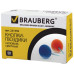 Силовые кнопки-шарики Brauberg, ассорти, 50шт, Brauberg, 221550