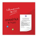 Доска стеклянная магнитно-маркерная красная 45х45, Brauberg, 236737