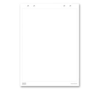 Блокнот для флипчарта 20 листов, 66x99 см, чистый